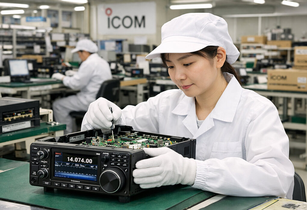 Icom-productie-IC7300MK2