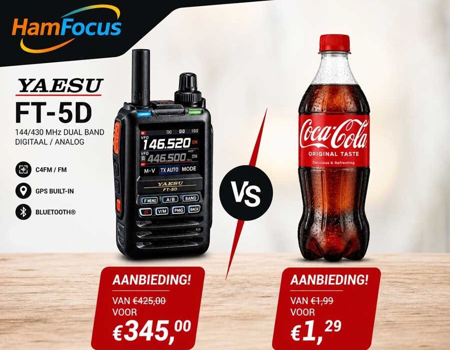 HamFocus - FT5D vs Cola